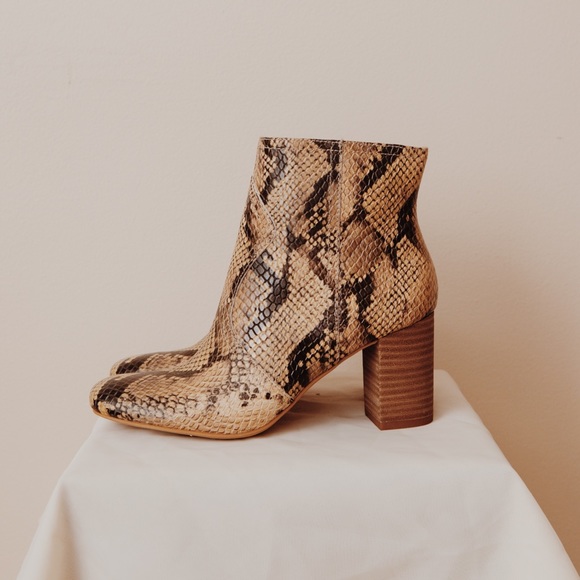 Lucky Brand Shoes - NEW! Lucky Brand Snakeskin Boot